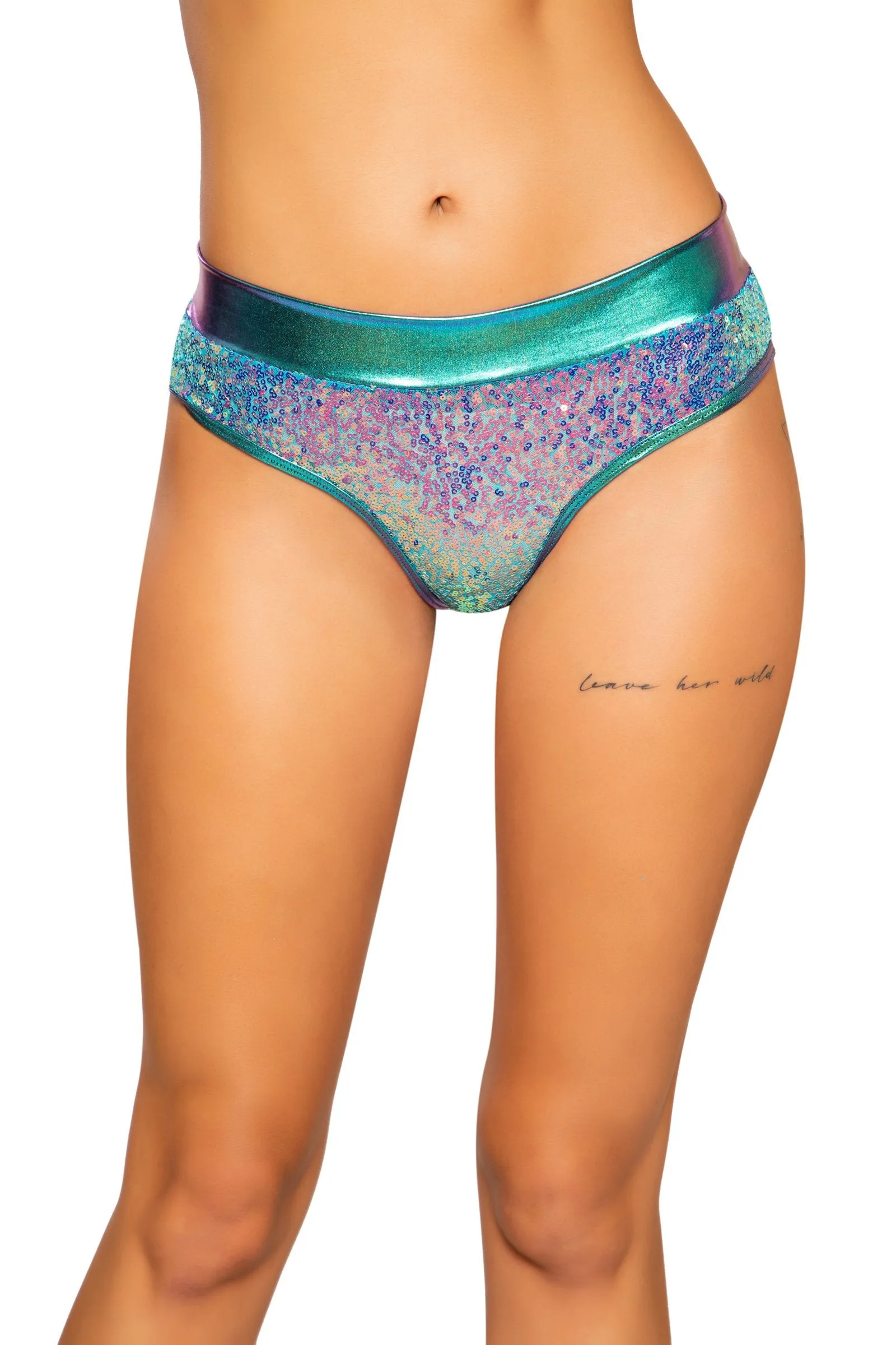 3711 - Sequin & Shimmer Shorts