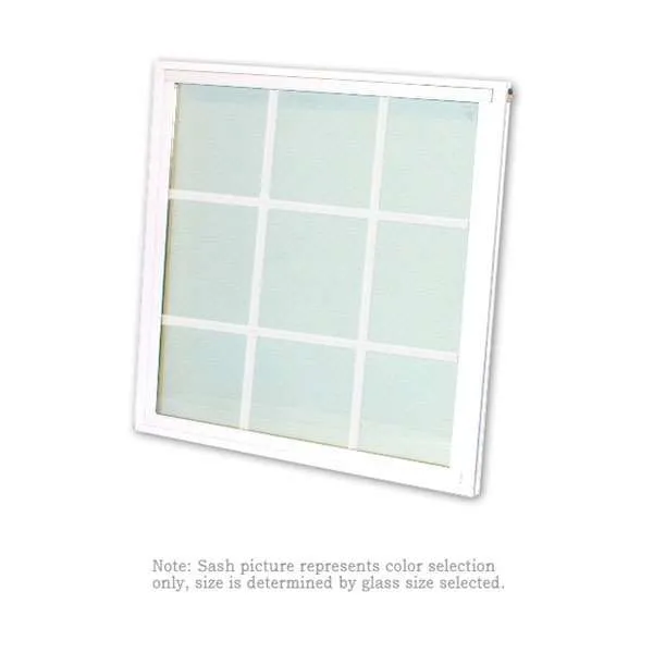 Andersen TW34210 (Upper Sash) White Exterior and Natural Pine Interior High Performance LowE4 Finelight Glass (1992 to May 2010)