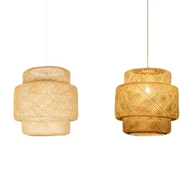 Bamboo Rattan Weaving Lampshade
