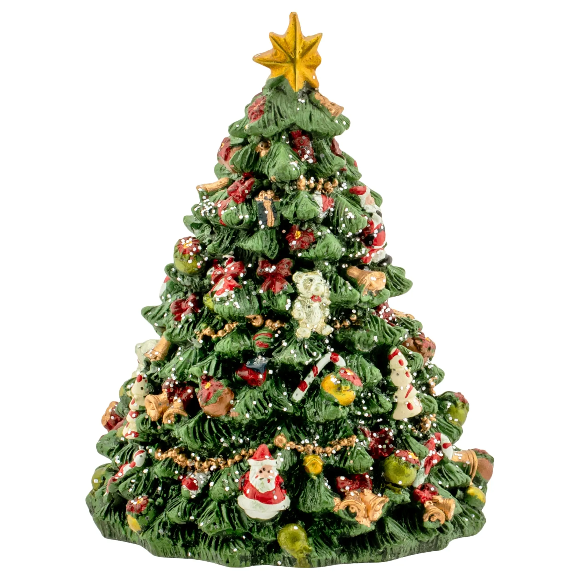 Christmas Tree Musical Box - Plays Tune We Wish You A Merry Christmas