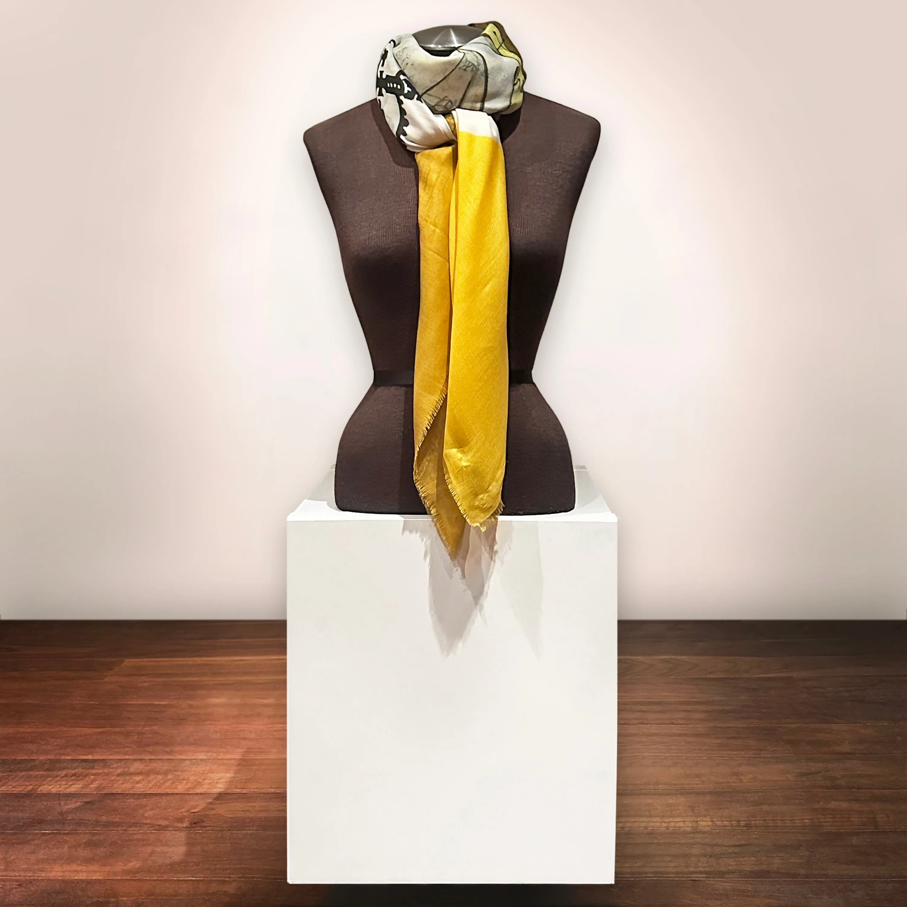 Cleopatra Square Silk Modal Scarf