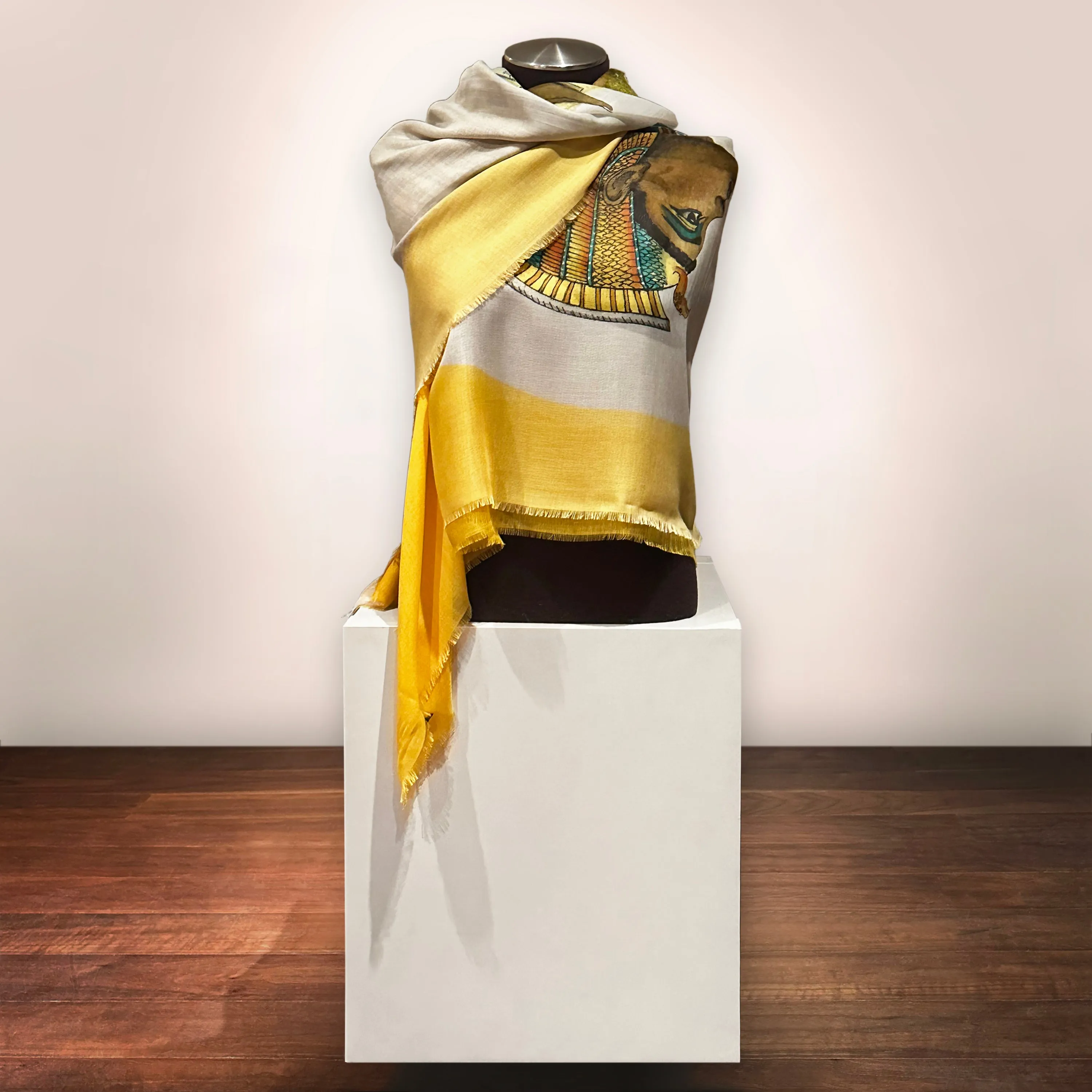Cleopatra Square Silk Modal Scarf
