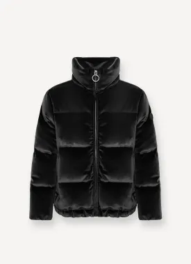 COLMAR VELVET HIGH NECK JACKET