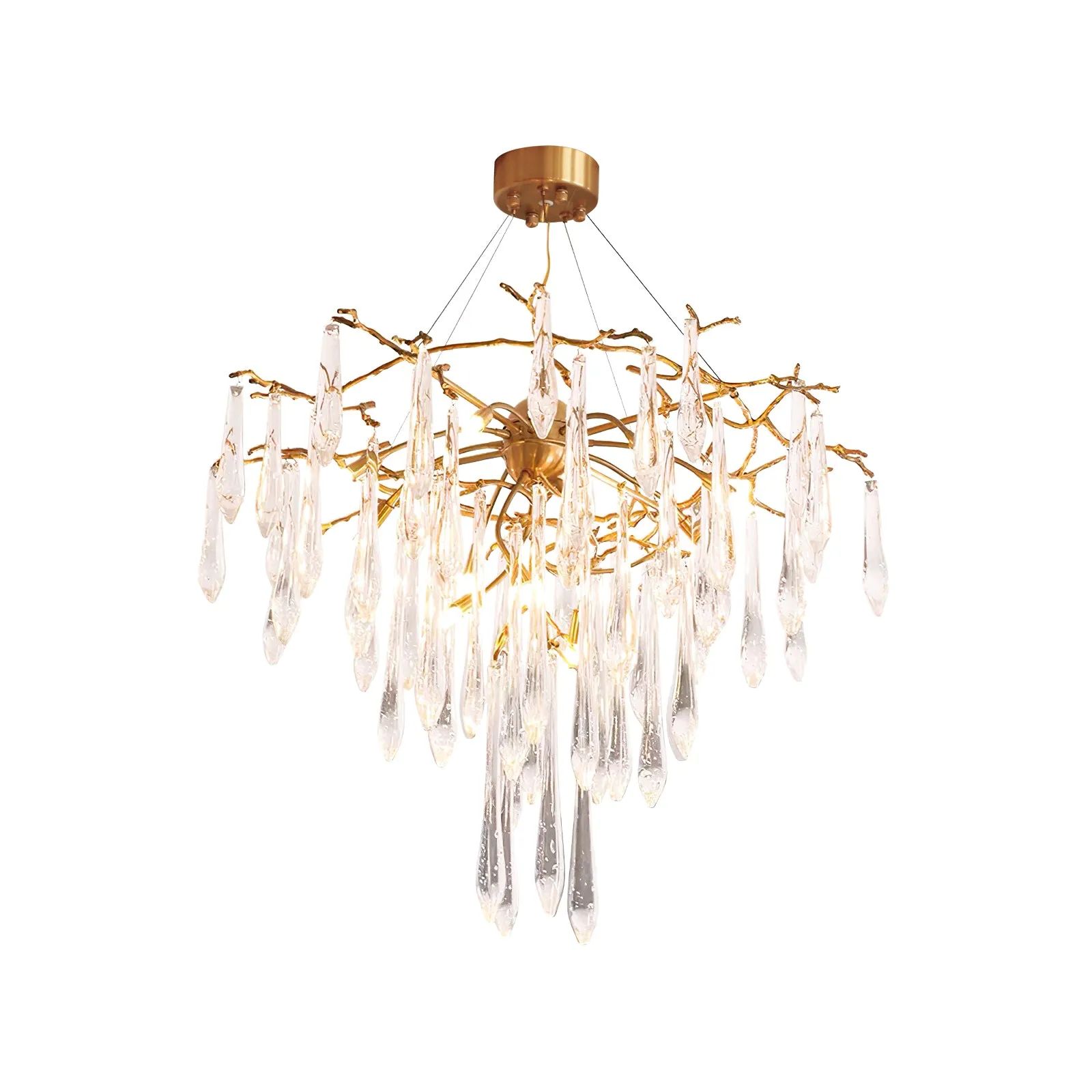 Icicle Crystal Chandelier