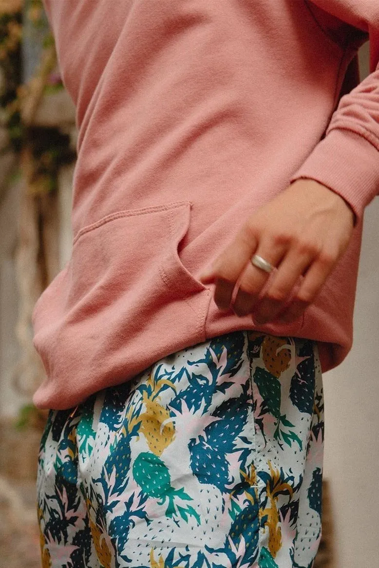 Pink French Terry Hoodie