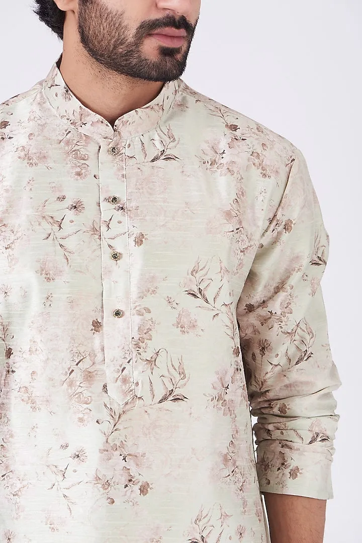 Pista Green Kurta Set