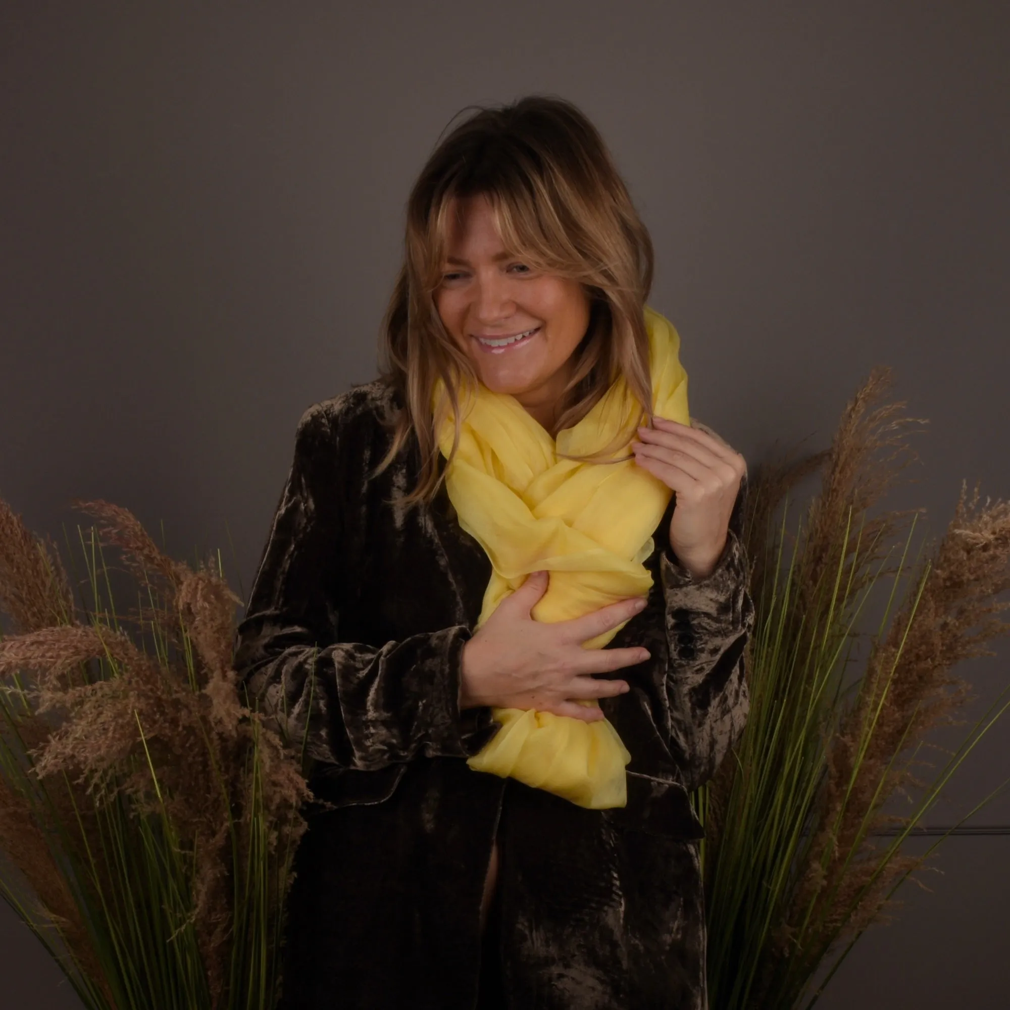 PURA Scarf Sun 100% Organic Cashmere