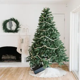 Tree Skirt, Ivory Scallop
