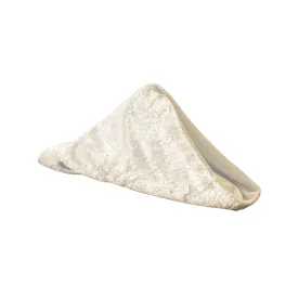 Velvet 20"x20" Linen Napkin - Ivory