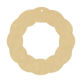 Wooden Christmas Wreath Pack of 20